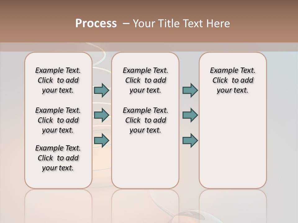 Graphic Laptop Blue PowerPoint Template
