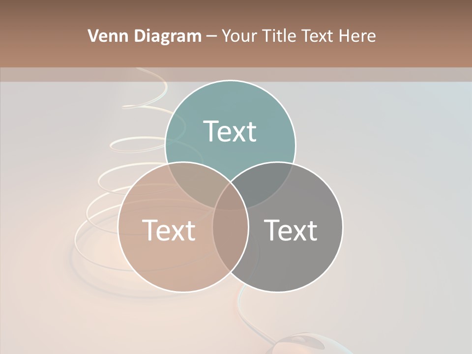 Graphic Laptop Blue PowerPoint Template