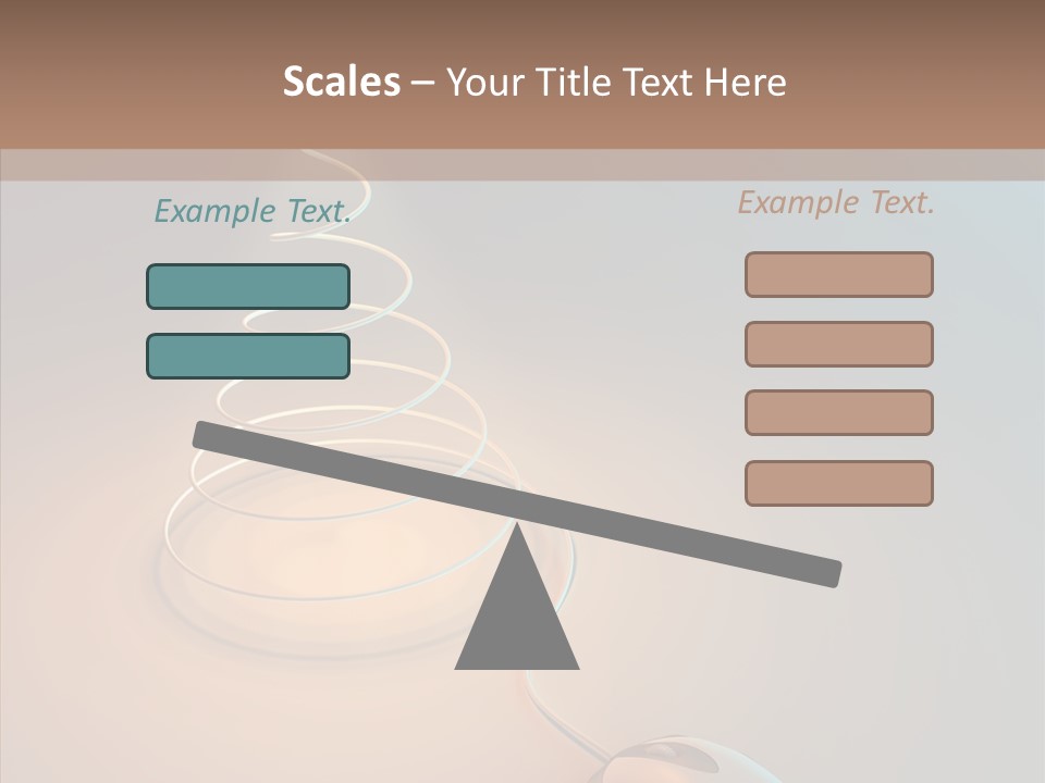 Graphic Laptop Blue PowerPoint Template