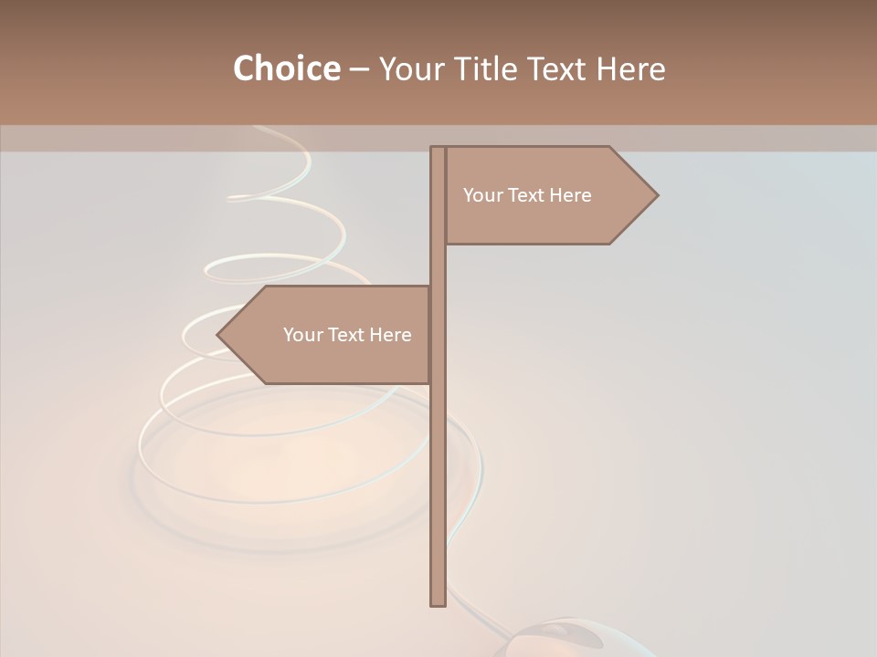 Graphic Laptop Blue PowerPoint Template