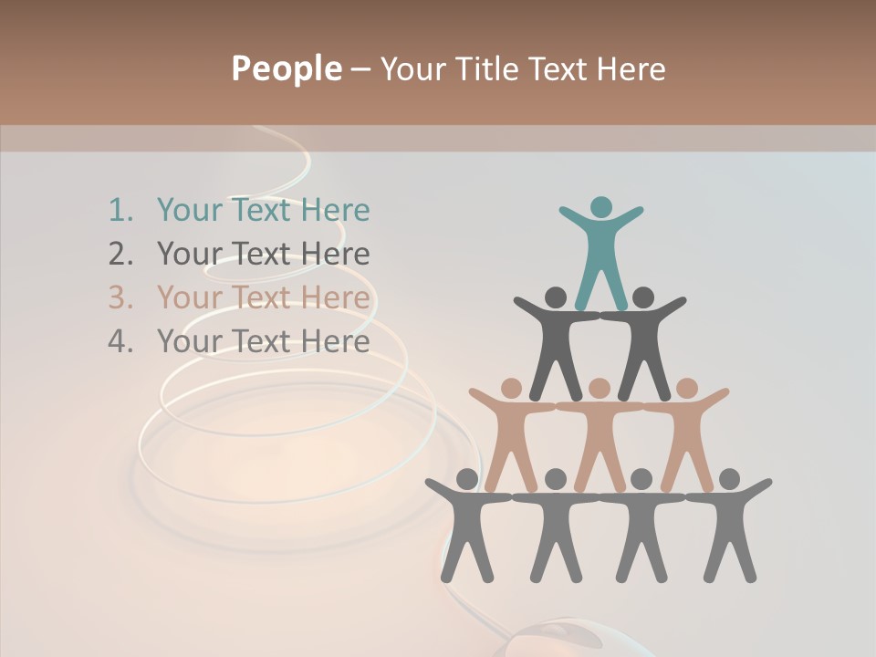 Graphic Laptop Blue PowerPoint Template