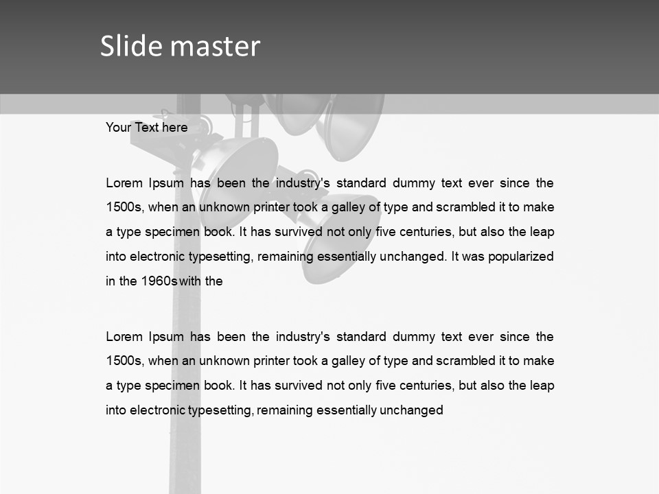Array Energy Halogen PowerPoint Template