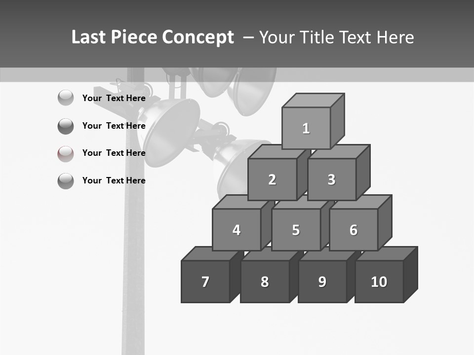 Array Energy Halogen PowerPoint Template