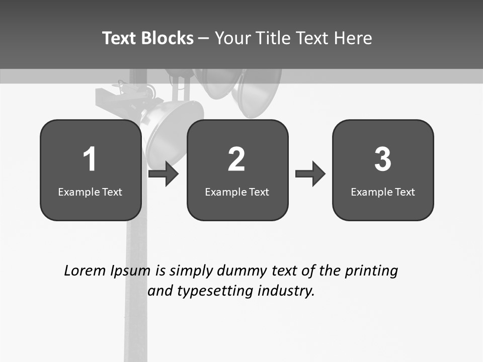 Array Energy Halogen PowerPoint Template