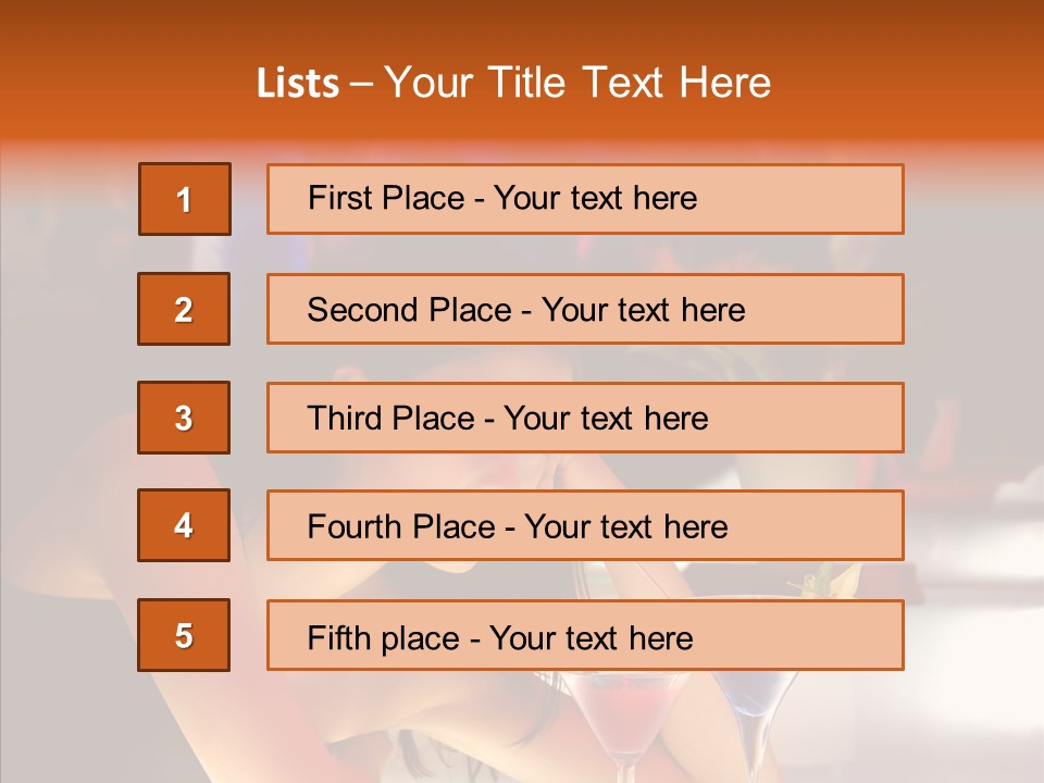 Modern Night Luxury PowerPoint Template