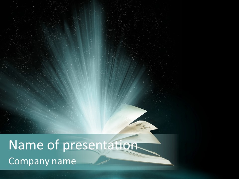 Background Bright Spirituality PowerPoint Template
