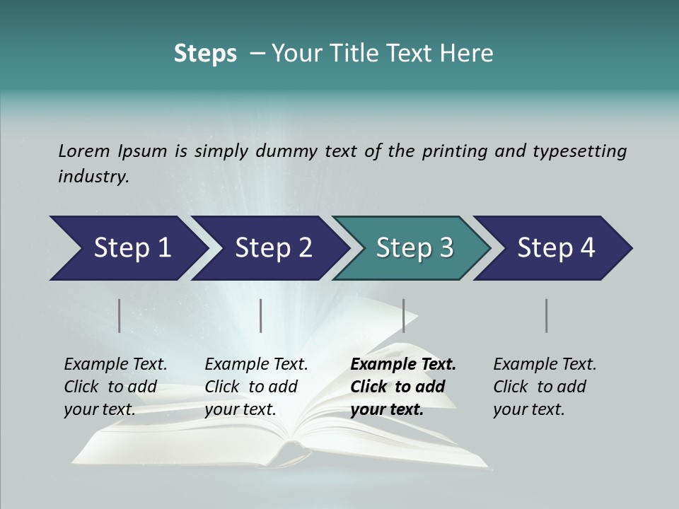 Background Bright Spirituality PowerPoint Template