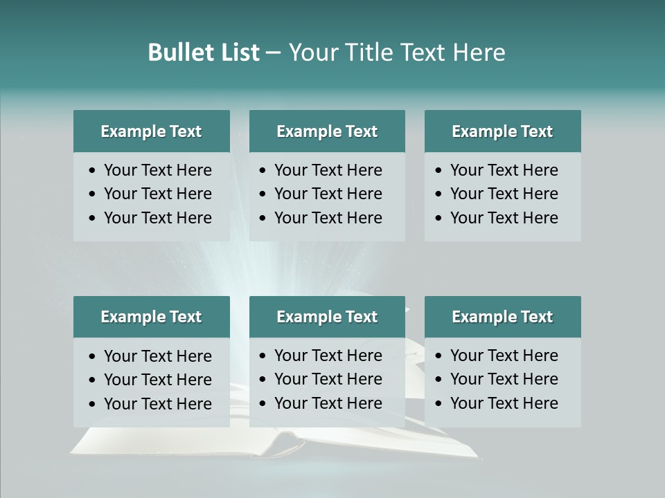 Background Bright Spirituality PowerPoint Template