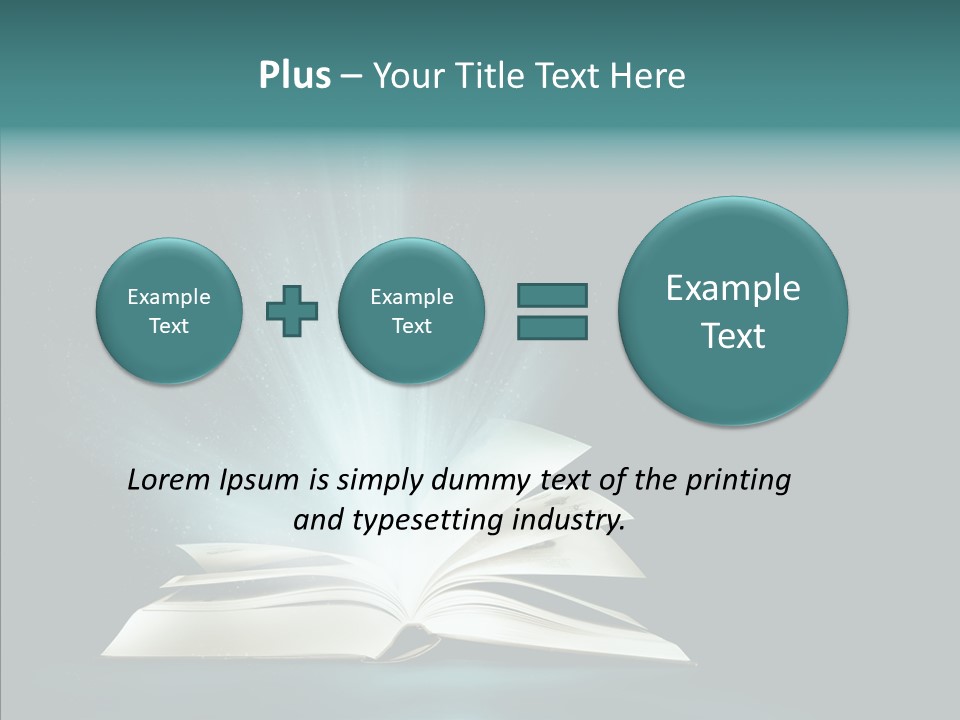 Background Bright Spirituality PowerPoint Template