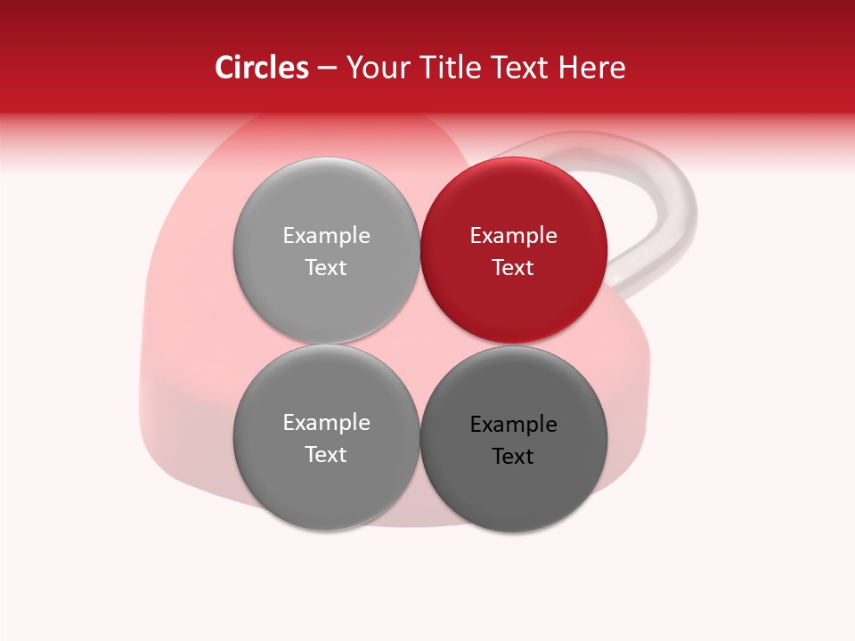 Secure Heart Sign PowerPoint Template