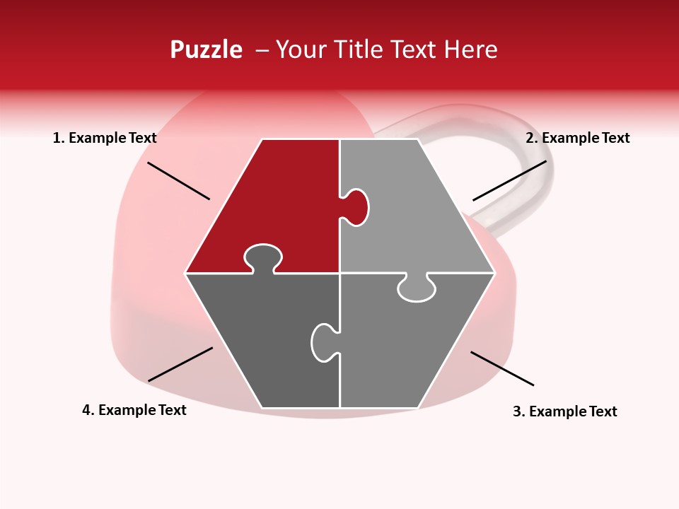 Secure Heart Sign PowerPoint Template