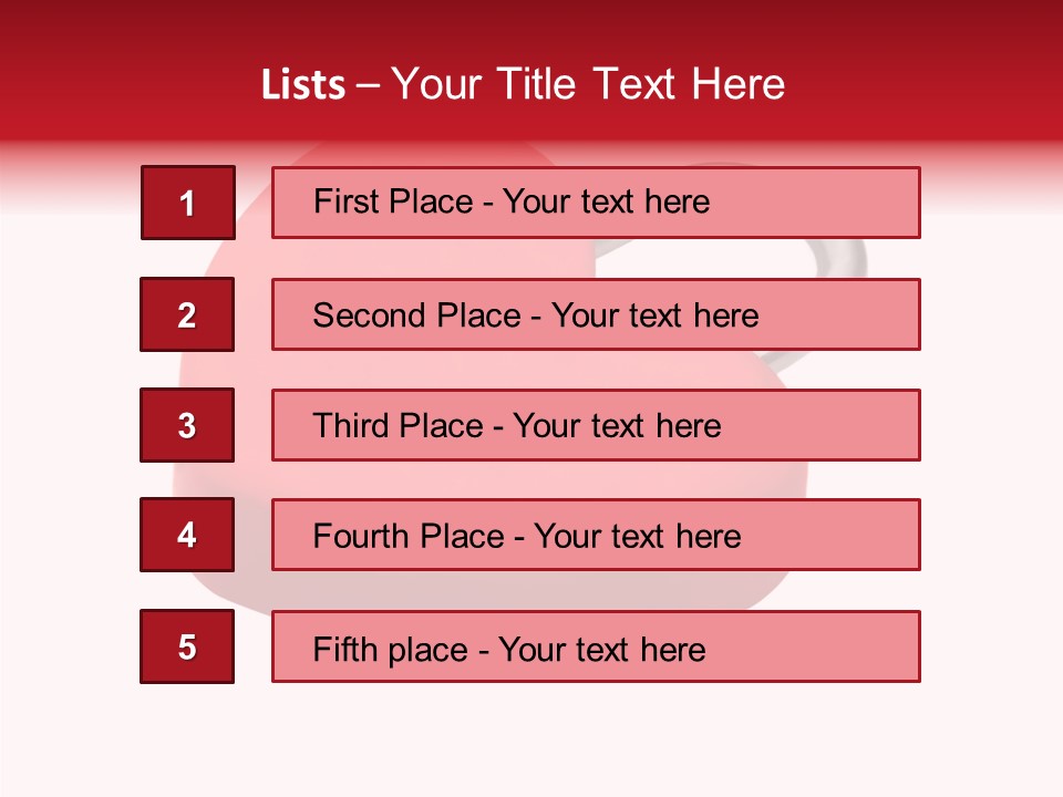 Secure Heart Sign PowerPoint Template