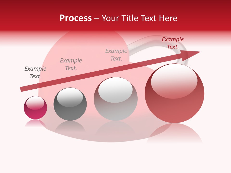 Secure Heart Sign PowerPoint Template