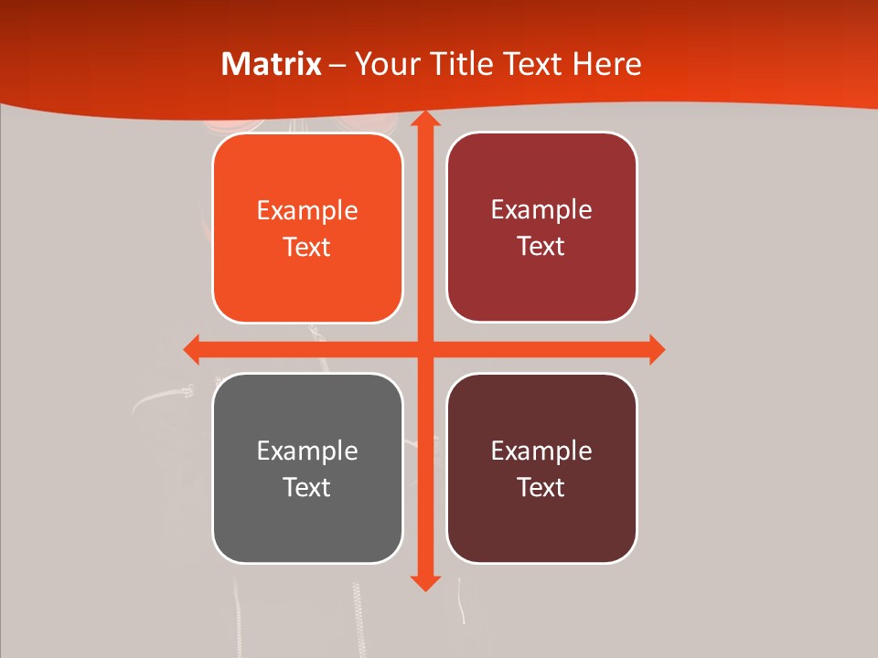 Smiling White Race PowerPoint Template