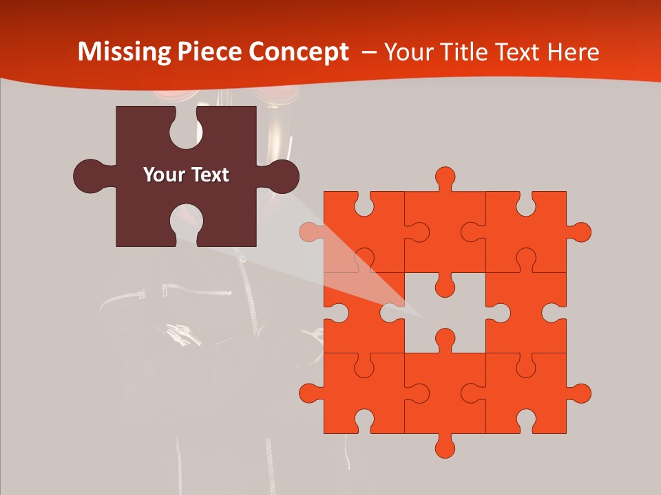 Smiling White Race PowerPoint Template