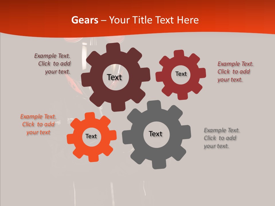 Smiling White Race PowerPoint Template