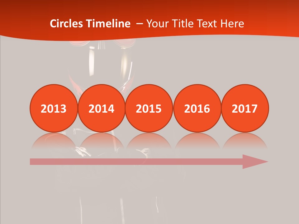 Smiling White Race PowerPoint Template