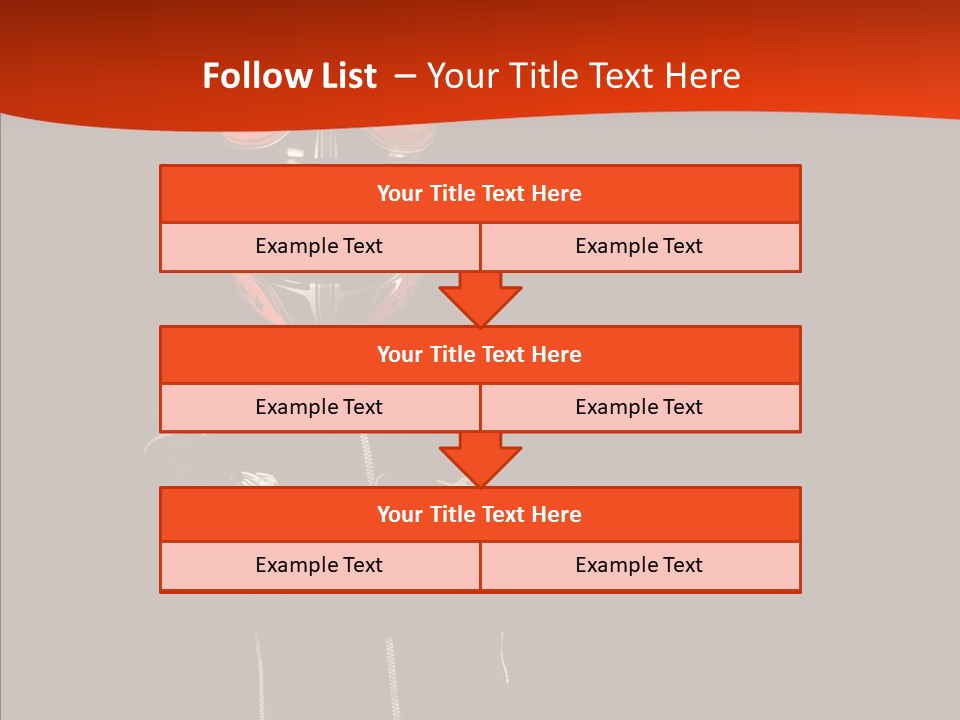 Smiling White Race PowerPoint Template