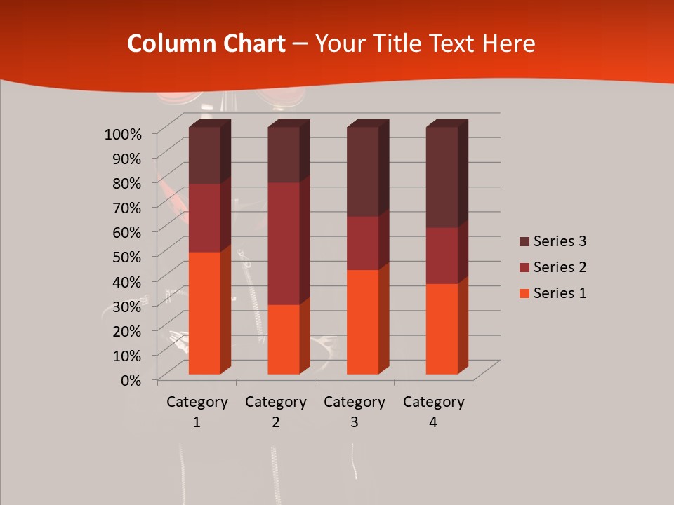 Smiling White Race PowerPoint Template