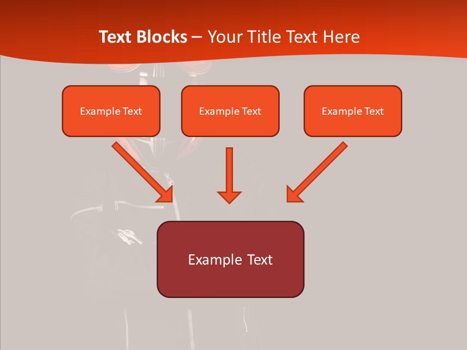 Smiling White Race PowerPoint Template