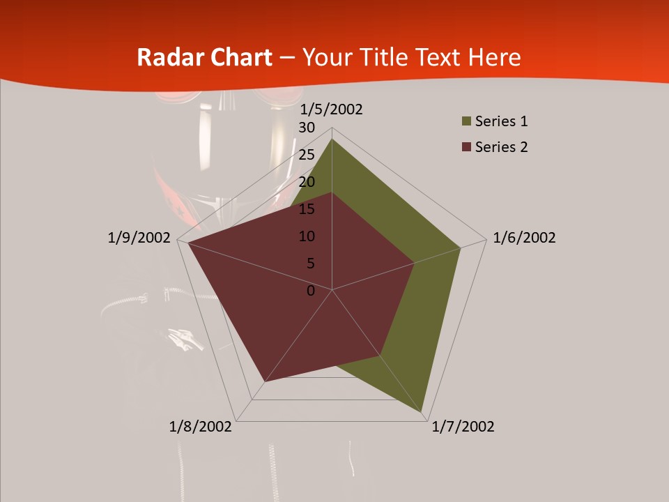 Smiling White Race PowerPoint Template