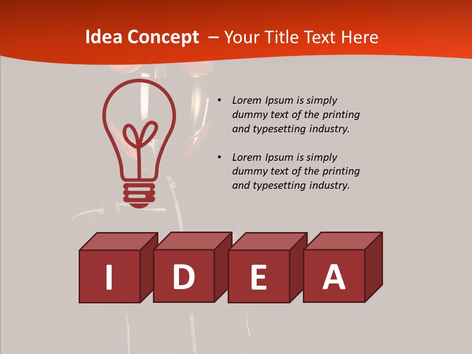 Smiling White Race PowerPoint Template