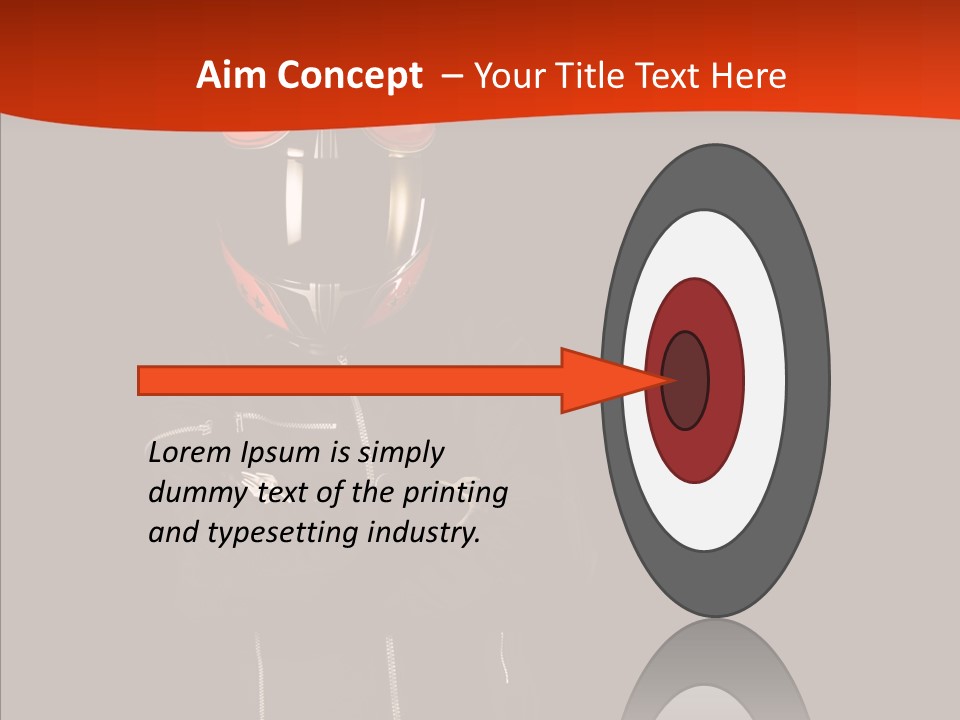 Smiling White Race PowerPoint Template