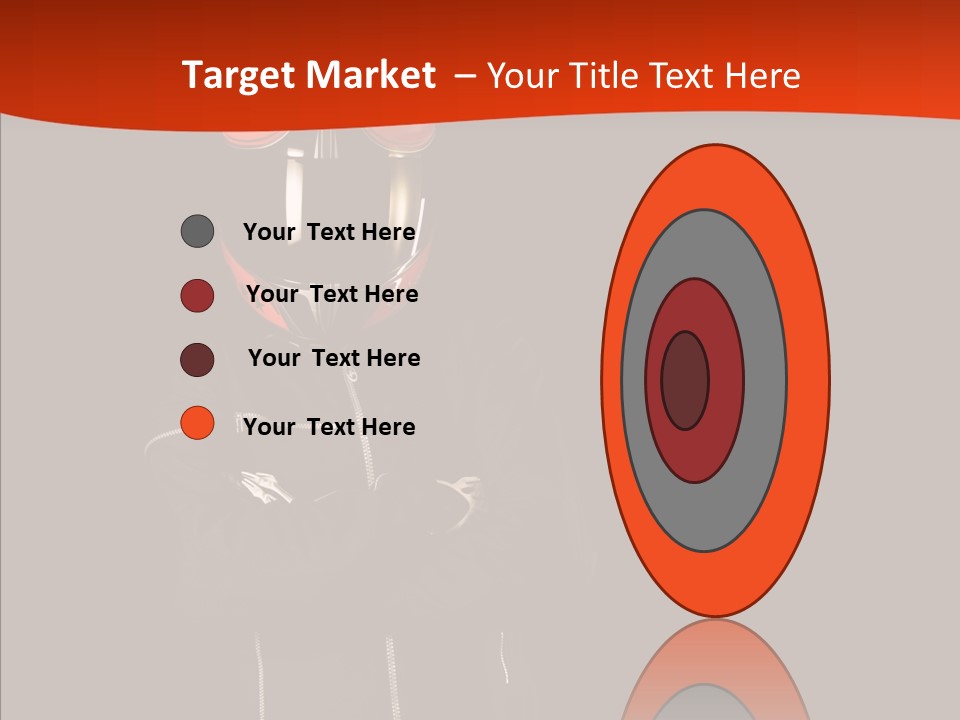 Smiling White Race PowerPoint Template