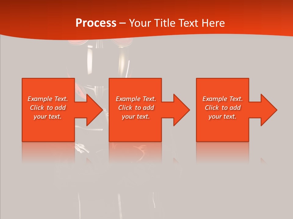 Smiling White Race PowerPoint Template