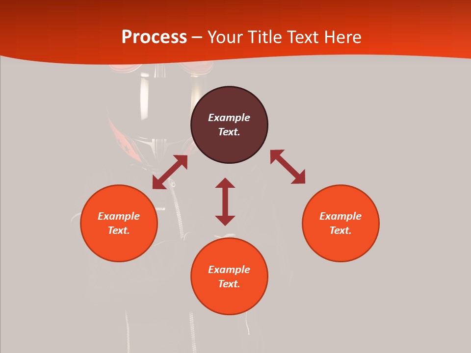 Smiling White Race PowerPoint Template