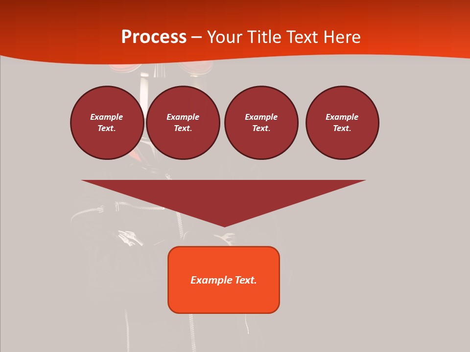 Smiling White Race PowerPoint Template