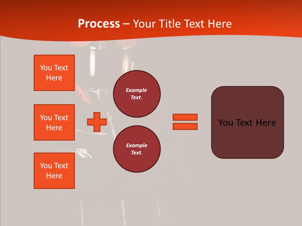 Smiling White Race PowerPoint Template