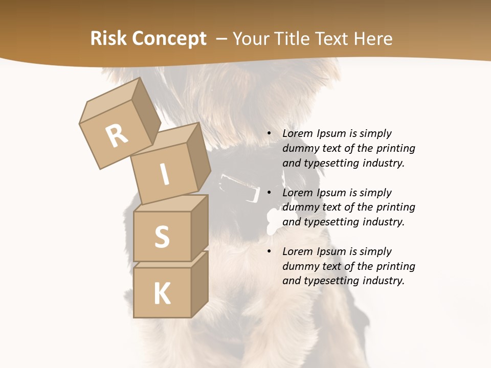 Domestic White Front PowerPoint Template