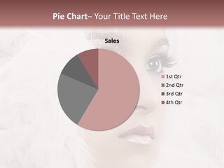 Beauty Winter Lips PowerPoint Template