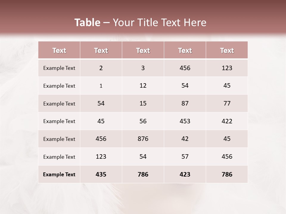 Beauty Winter Lips PowerPoint Template