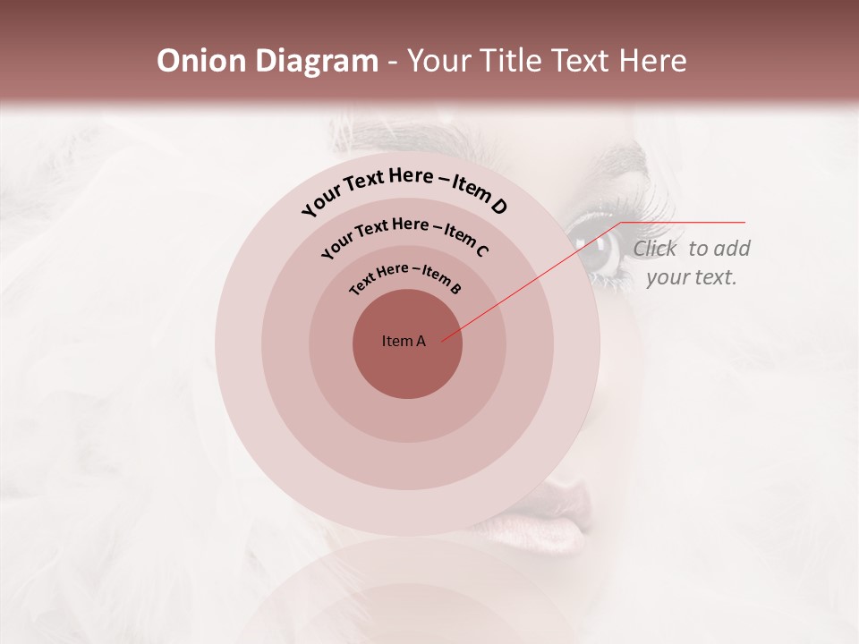 Beauty Winter Lips PowerPoint Template