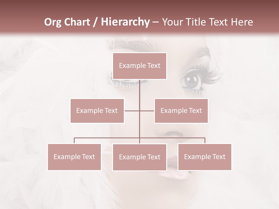 Beauty Winter Lips PowerPoint Template