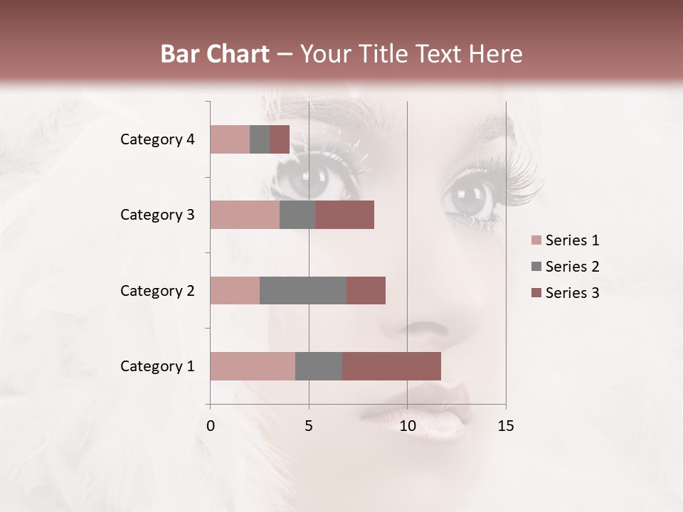 Beauty Winter Lips PowerPoint Template