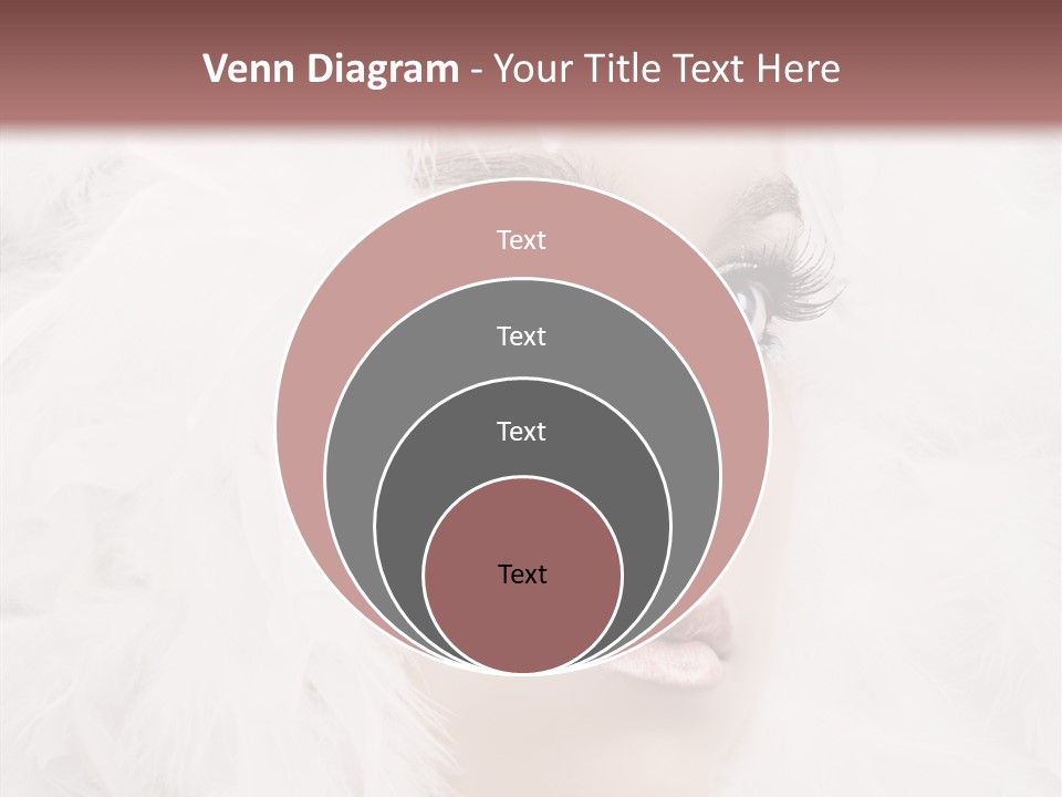 Beauty Winter Lips PowerPoint Template