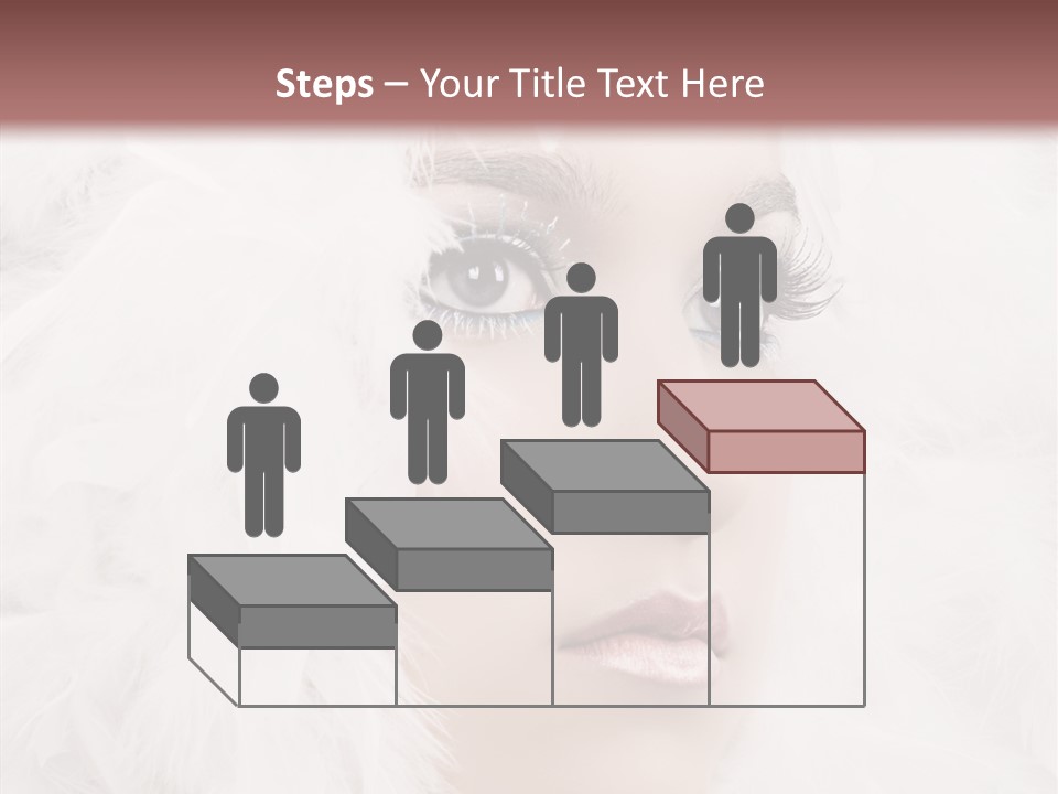 Beauty Winter Lips PowerPoint Template