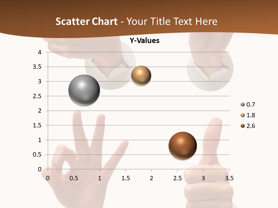 Caucasian People Three PowerPoint Template