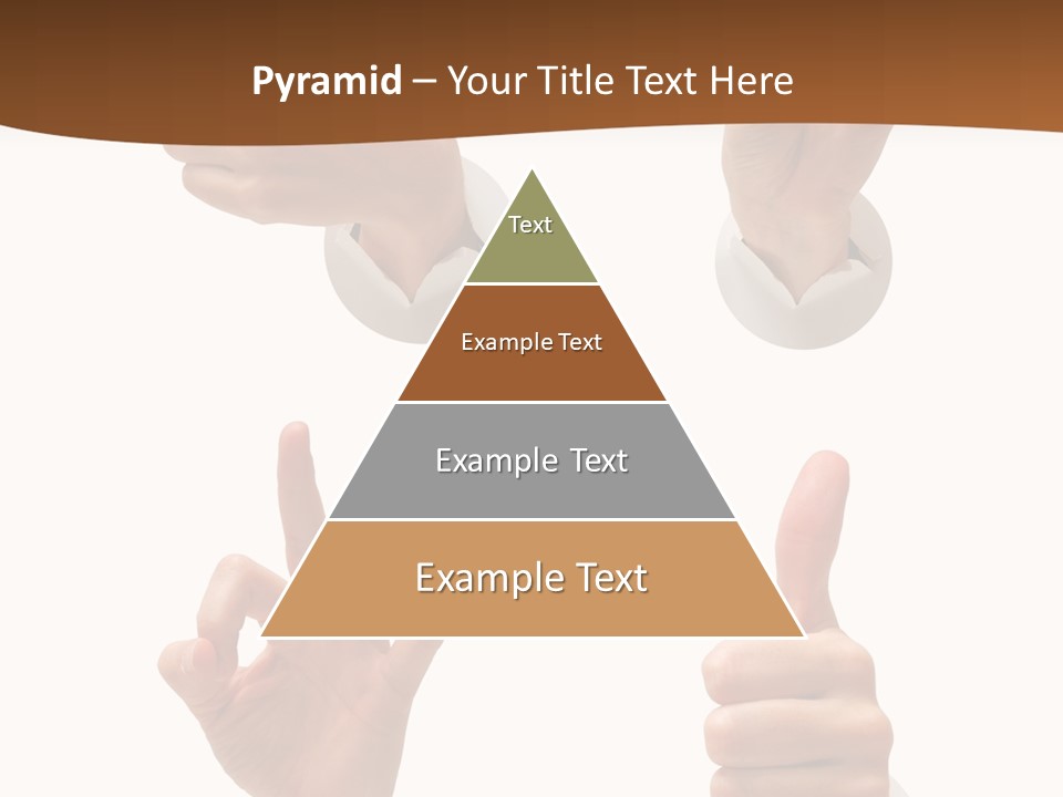 Caucasian People Three PowerPoint Template