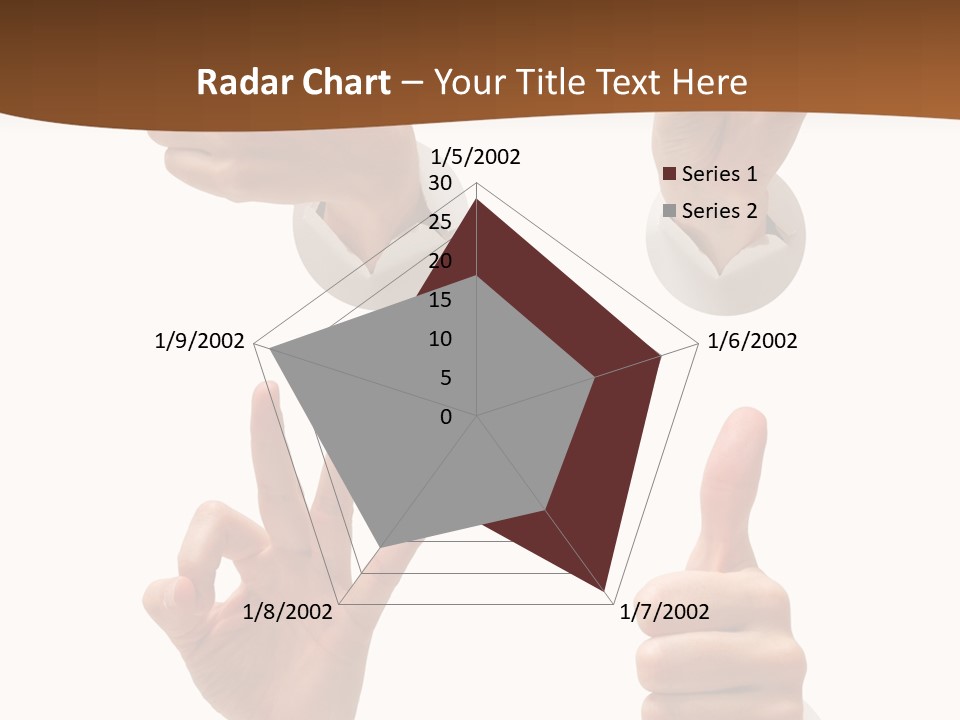 Caucasian People Three PowerPoint Template