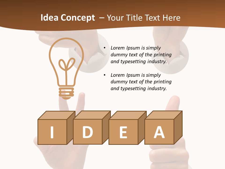 Caucasian People Three PowerPoint Template