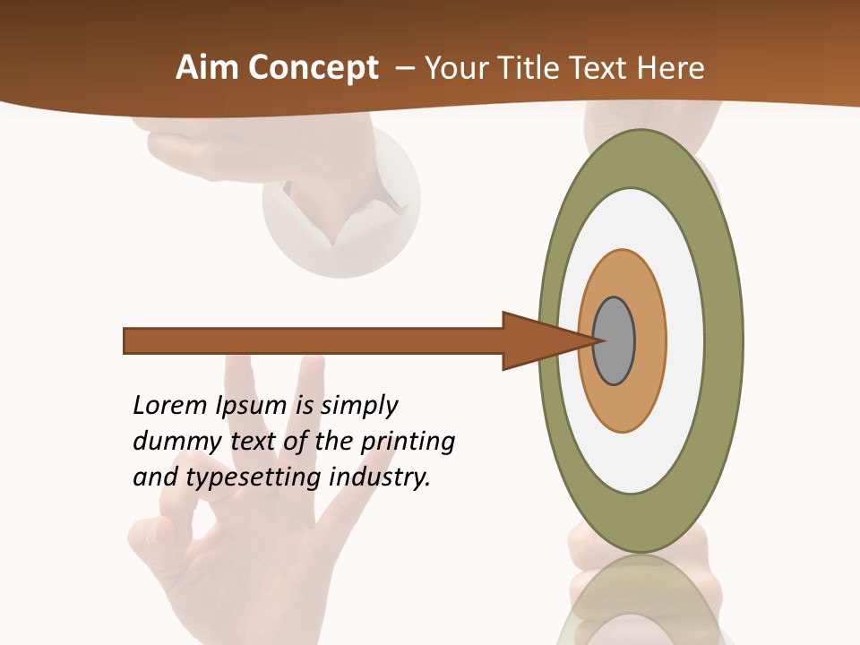 Caucasian People Three PowerPoint Template