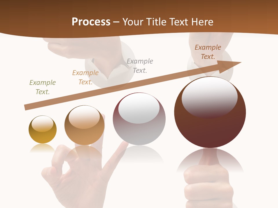 Caucasian People Three PowerPoint Template