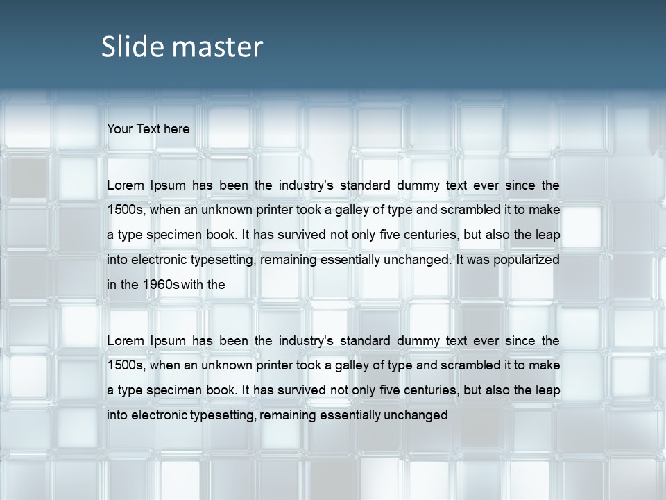 Texture Handmade Background PowerPoint Template