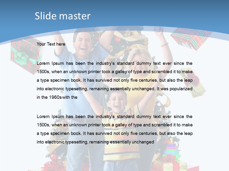 Background Generation People PowerPoint Template