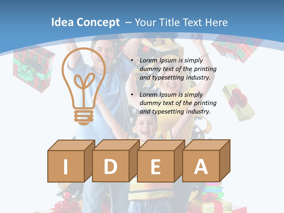 Background Generation People PowerPoint Template