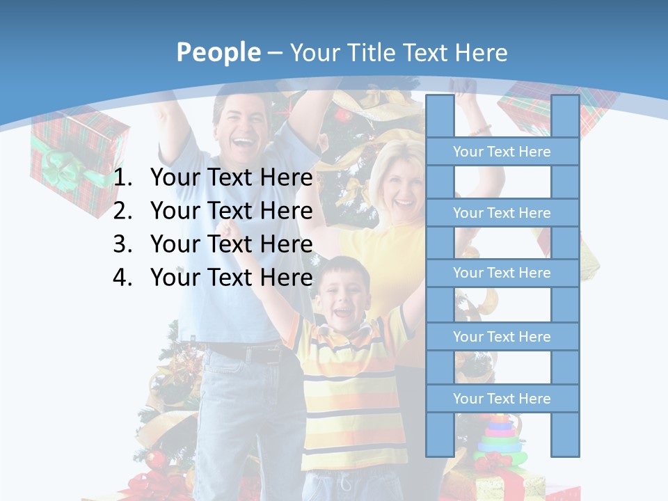 Background Generation People PowerPoint Template